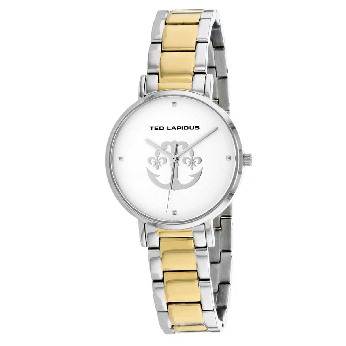 Ted Lapidus Women's Classic Dial Watch - Silver