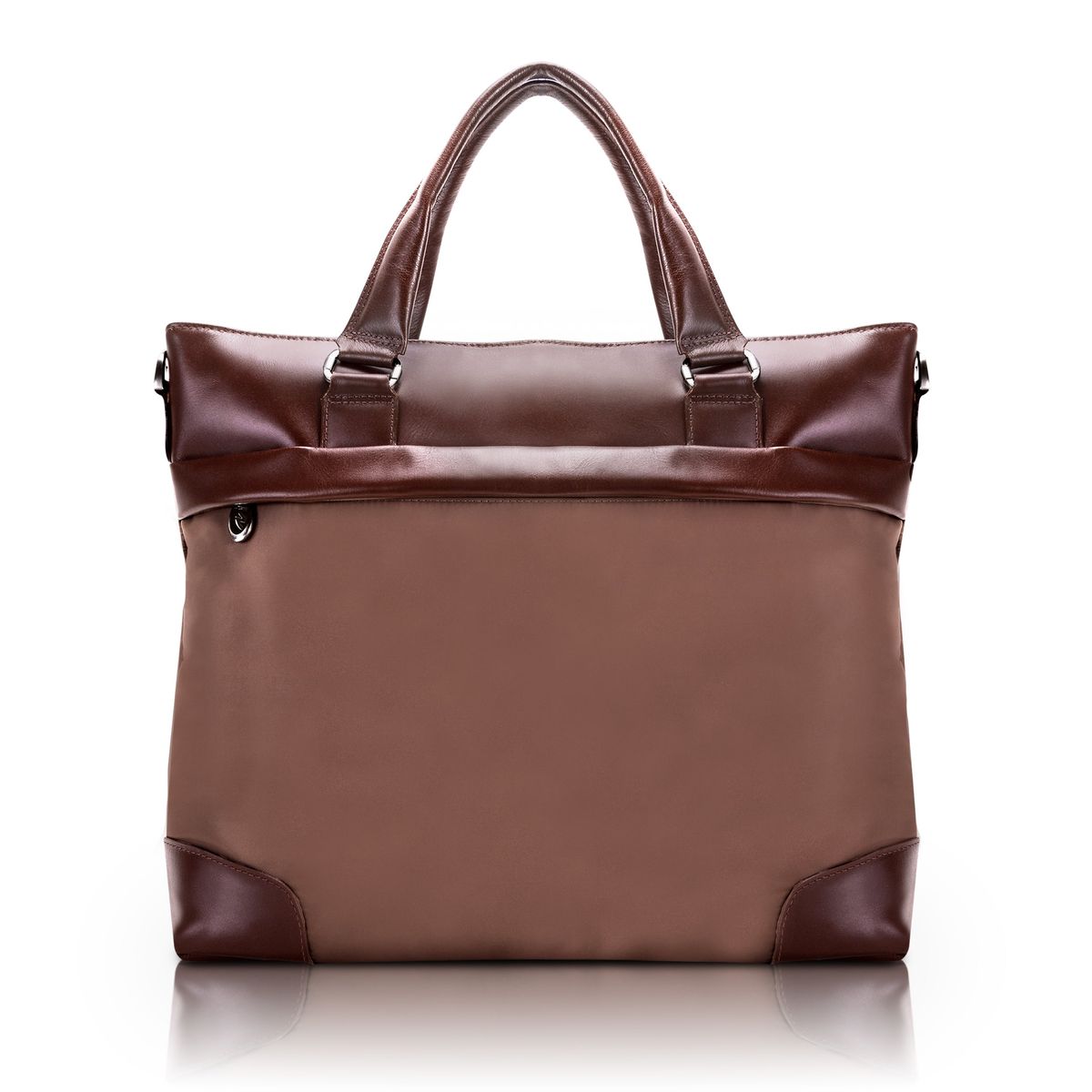 EASTWARD 15” Nylon Laptop Briefcase - Khaki