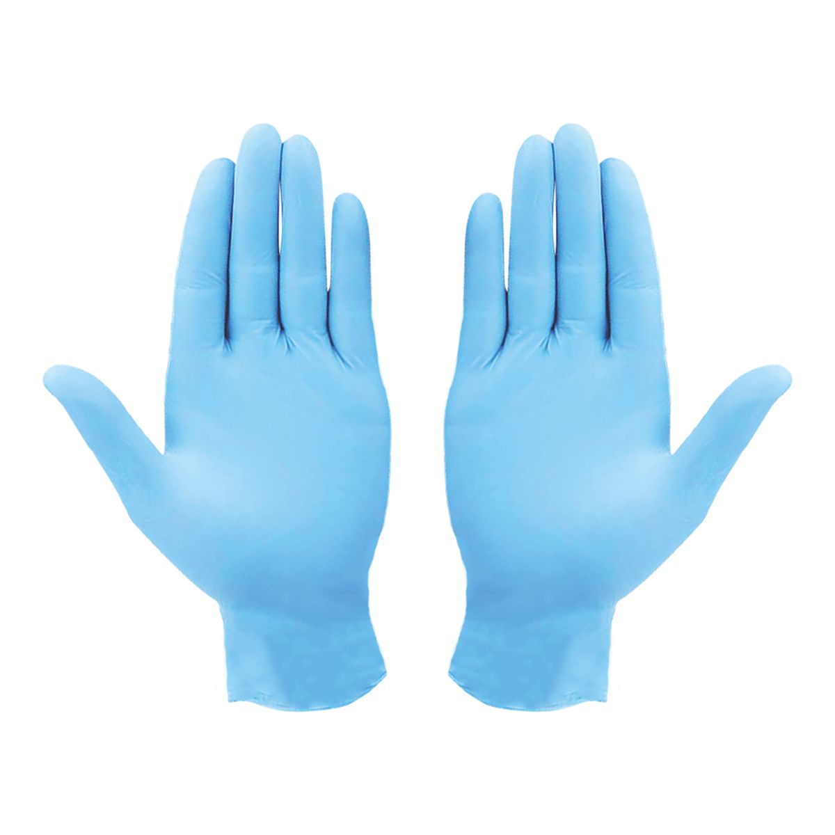 Nitrile Examination Powder-Free Blue Disposable Gloves - NITRILEGLOVE-MED-200PK
