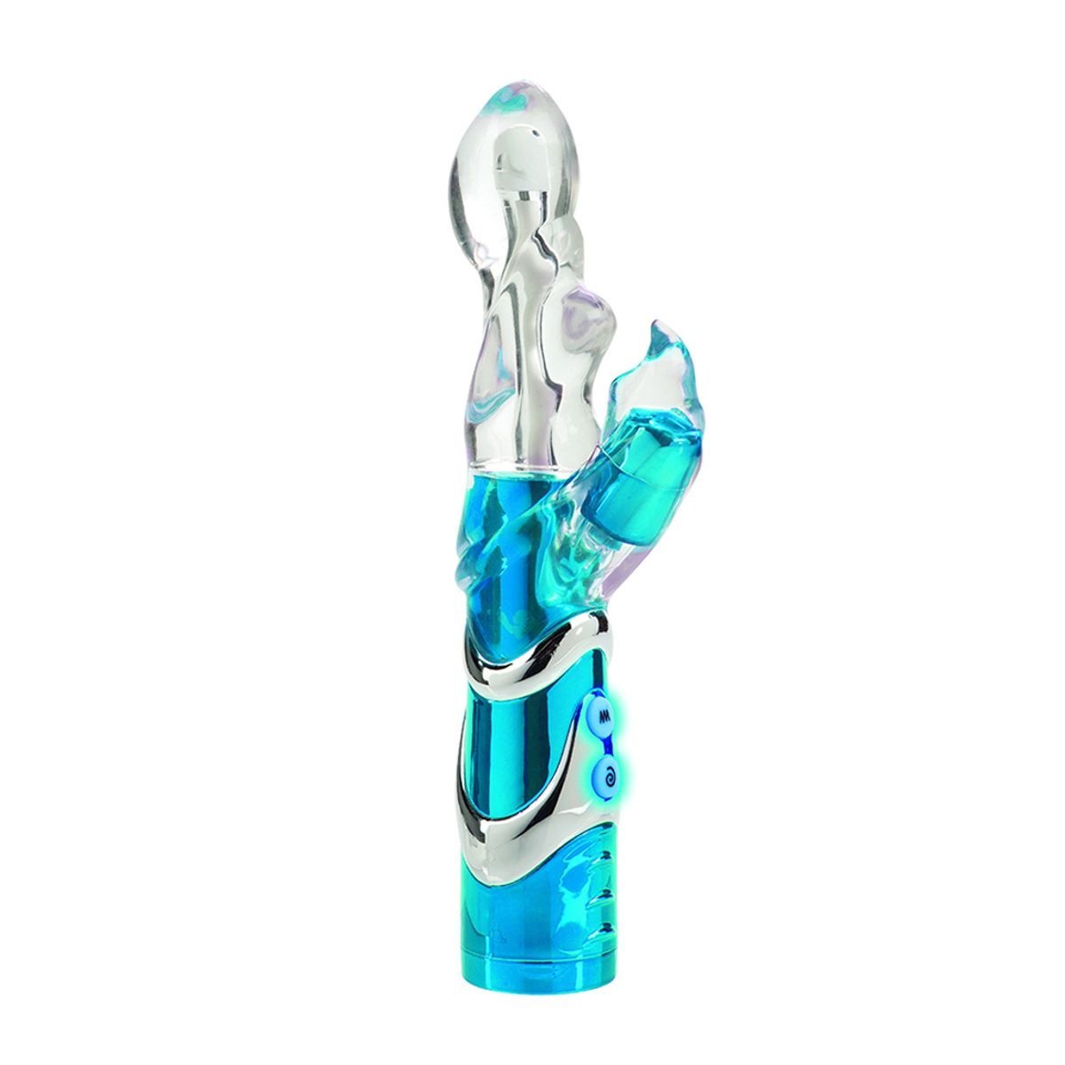 CalExotics Precious Metal Jewels Duchess Vibrator - Blue