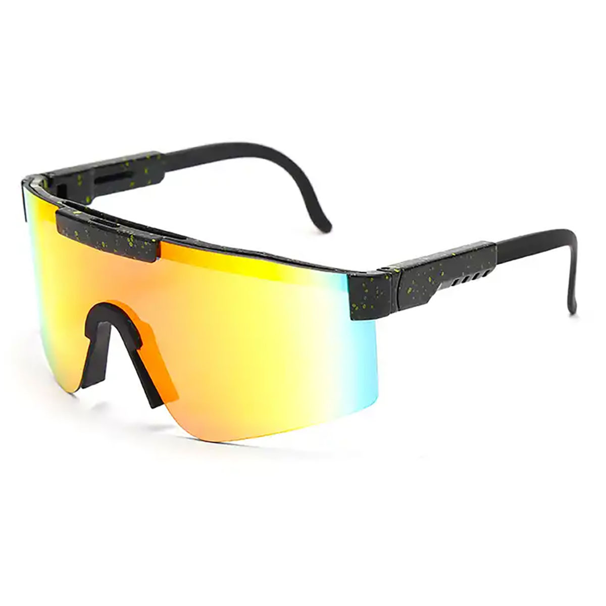 Unisex Polarized Multipurpose Sports Sunglasses - Style 3: Yellow Blue