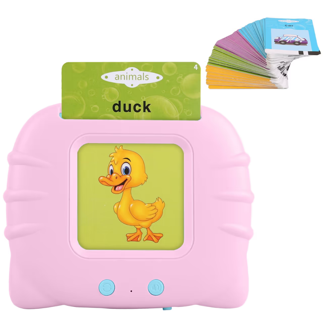 iMounTEK&reg; Electronic Talking Flash Cards - iMounTEK Electronic Flash Cards PINK