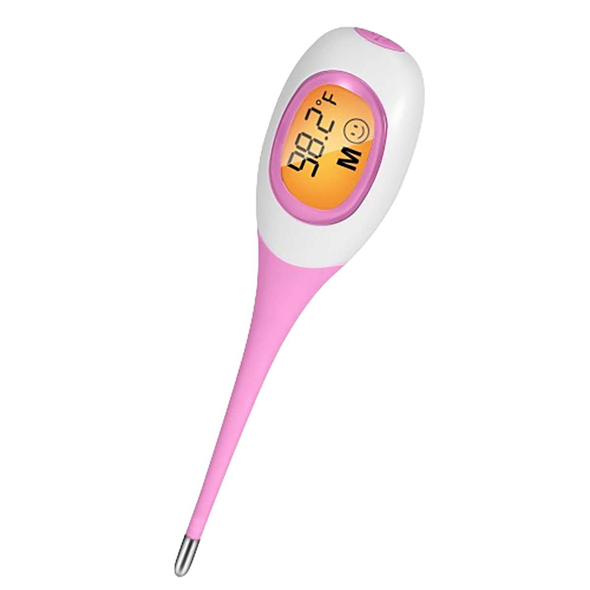 LCD Oral Digital Thermometer - Digital Thermometer PINK