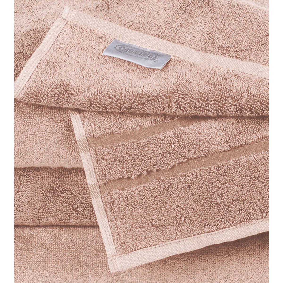 Cariloha&reg; Bamboo Hand Towel Set, 3 pc. - Bamboo Hand Towel Set - Blush by Cariloha for Unisex - 3 Pc Towel