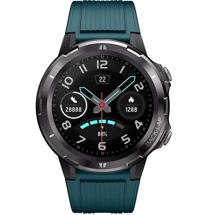 LETSCOM Waterproof Smartwatch with Heart Rate  Fitness Tracking  Green