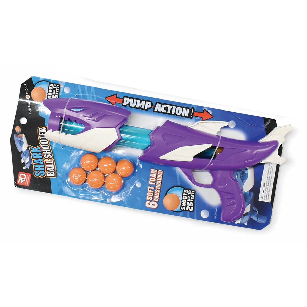 Shark Soft Foam Ball Shooter  Purple