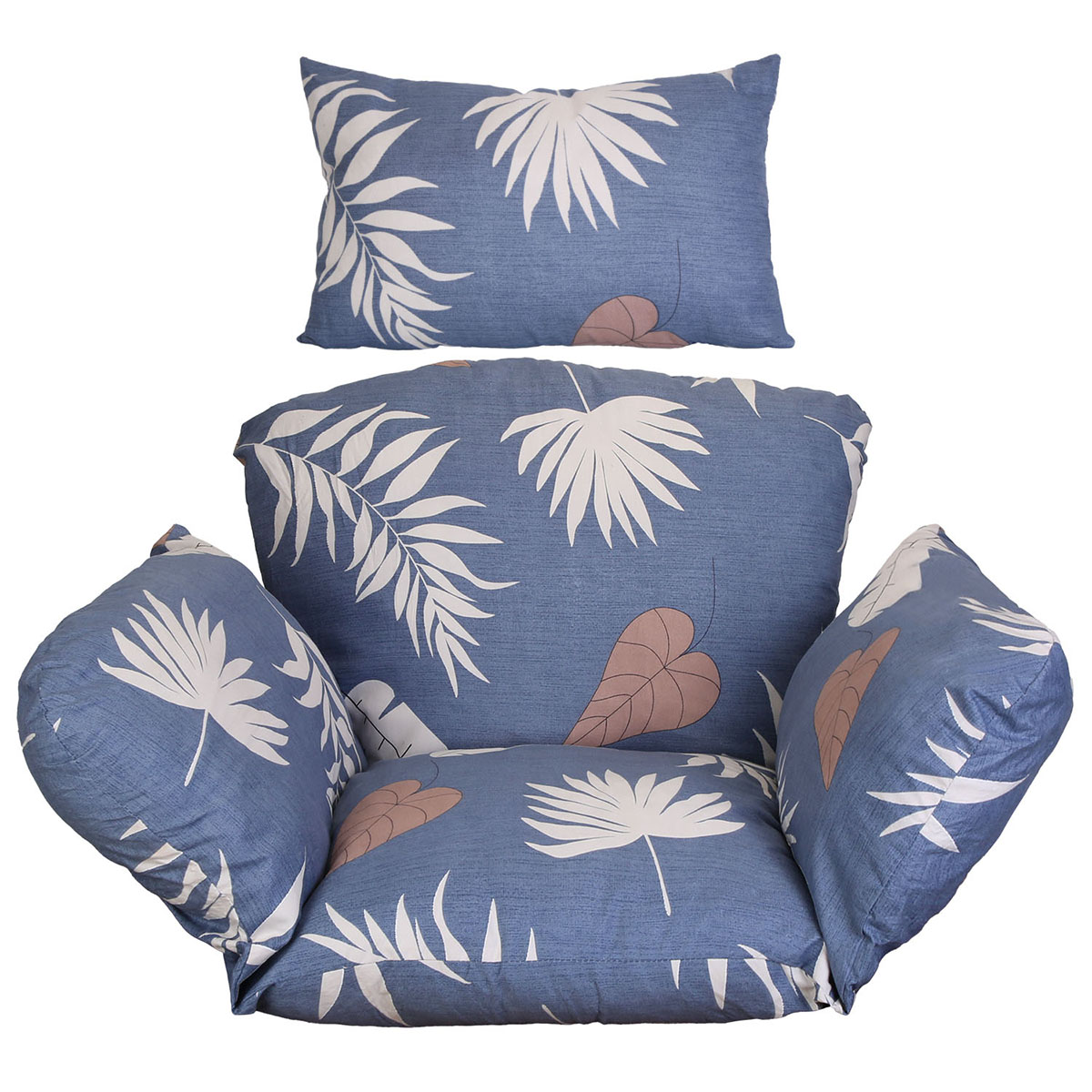 Photos - Pillow New Home NewHome NewHome™ Cushion for Hanging Egg Chair - NewHome Cushion for Hanging Egg Chair BB HGPADGPCT4459 (BLUEBEIGELEAF)