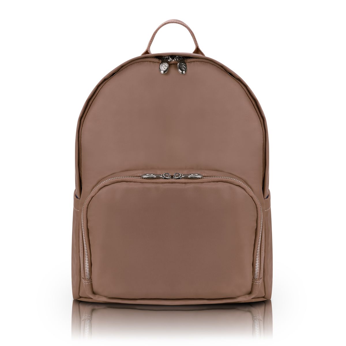 Neosport 15” Nylon Classic U-Shape Laptop Backpack - Khaki