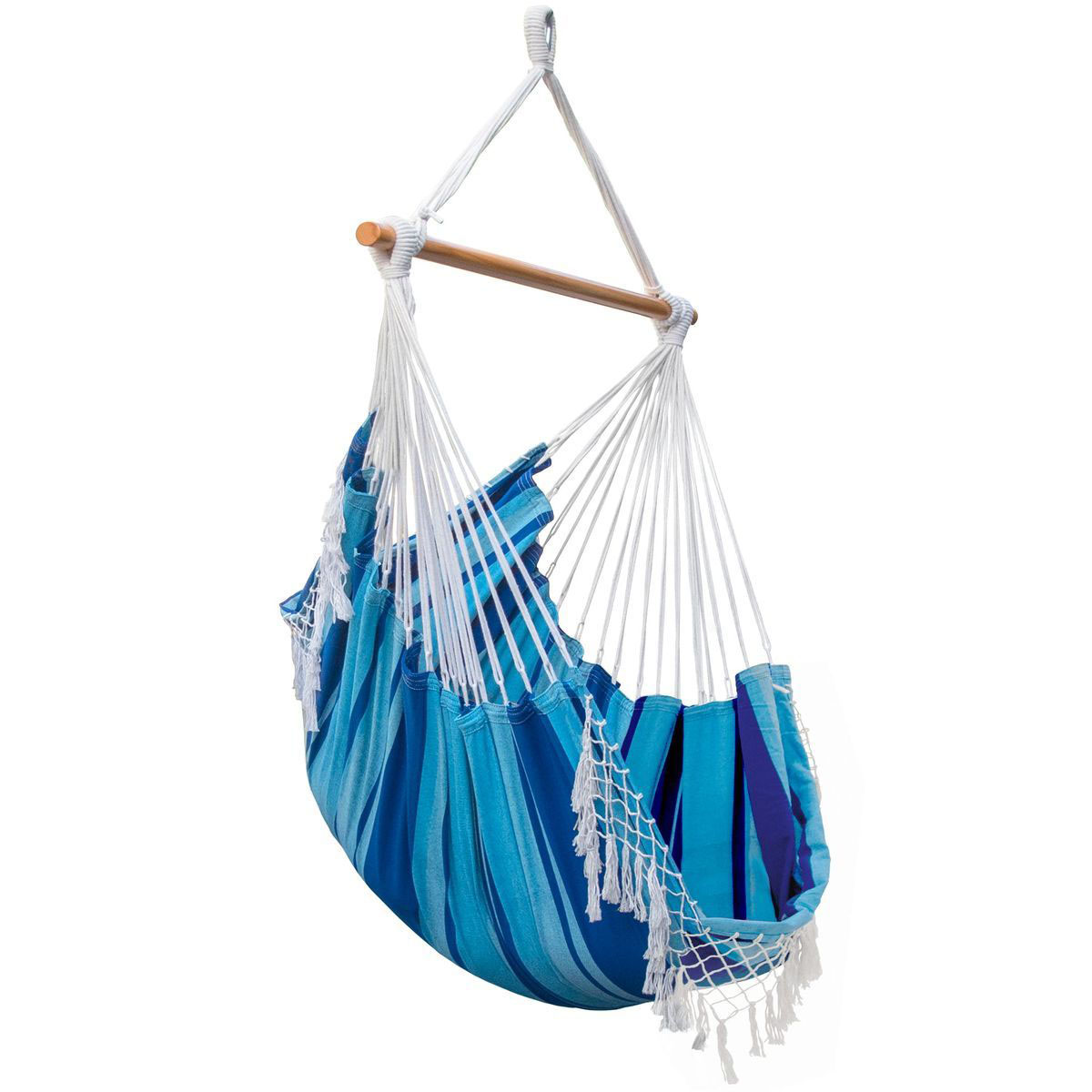 Vivere&reg; Brazilian Hammock Chairs - Vivere Brazilian Hammock Chair Island Breeze