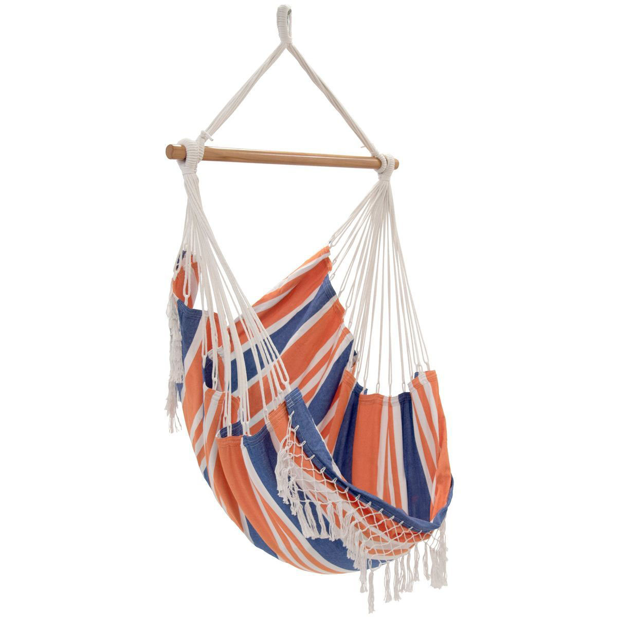 Vivere® Brazilian Hammock Chairs - Vivere Brazilian Hammock Chair Orange Punch