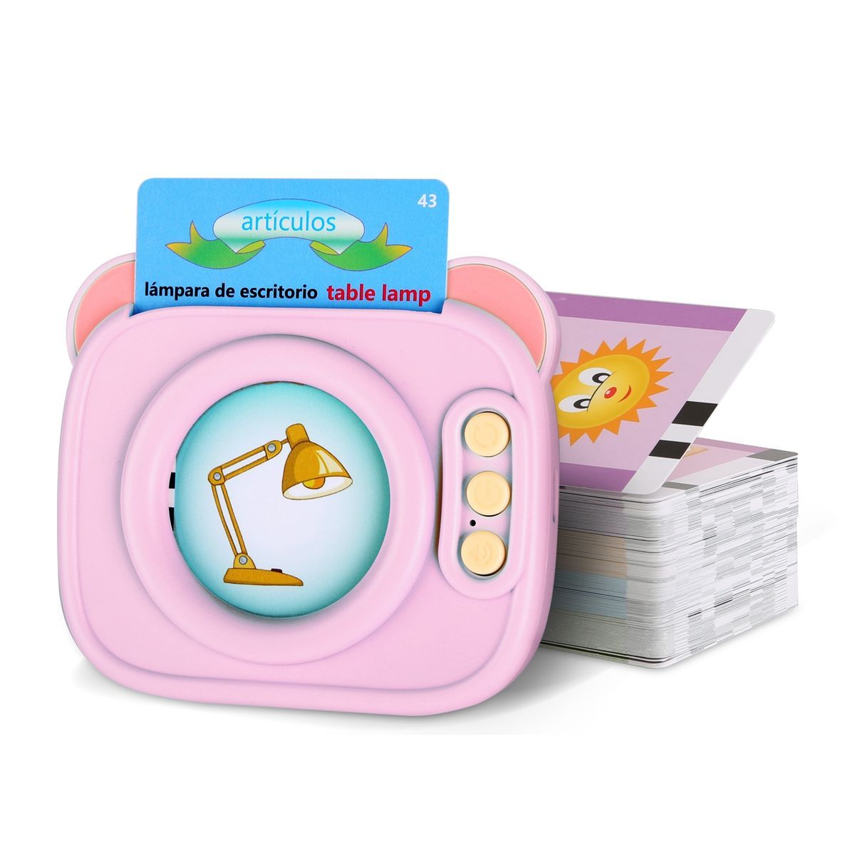 BabyLuv&trade; Spanish Flashcards for Kids - Babyluv Spanish Flash Cards For Kids P