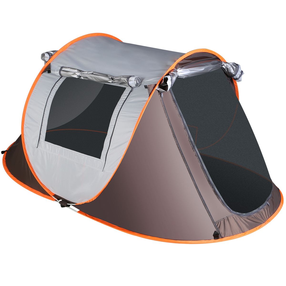 LakeForest Popup Camping Tent  LakeForest Pop Up Tent 34 Person Khaki