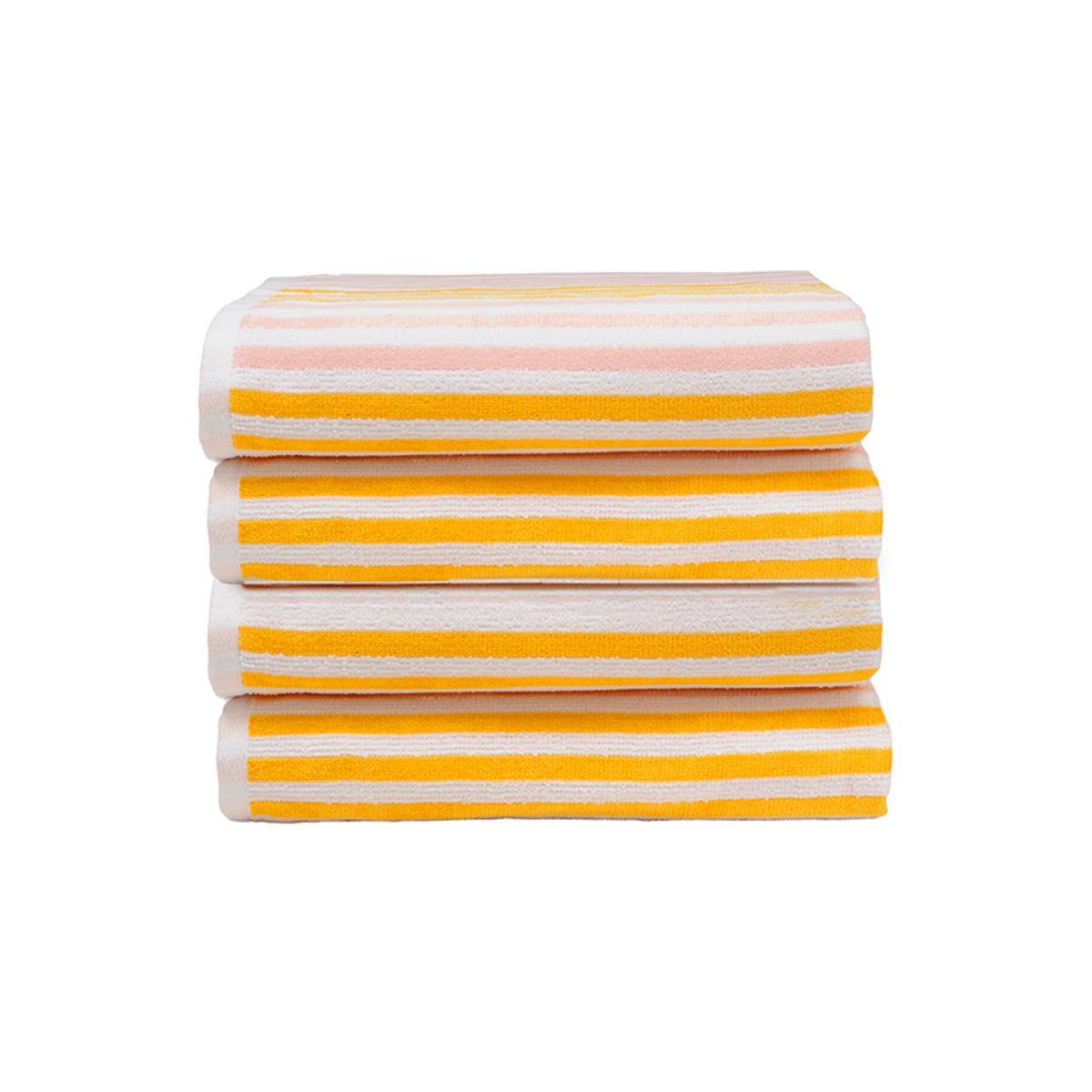 Dan River Cabana Stripe Beach Towel 2 or 4Pack  Dan River 24 PK Stripe Beach Towel Set