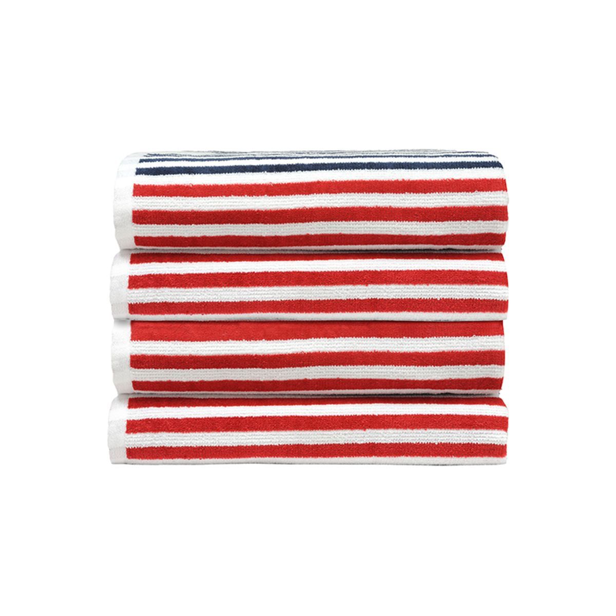 Dan River Cabana Stripe Beach Towel 2 or 4Pack  Dan River 24 PK Stipe Beach Towel Set