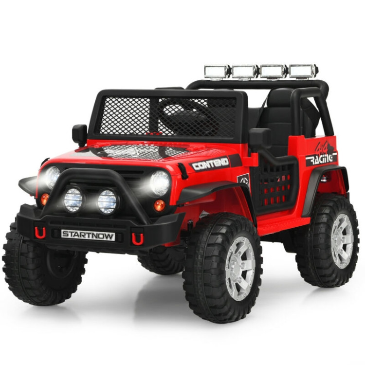Kids' 12V Ride-on Electric Truck with RC - Kid Truck RE