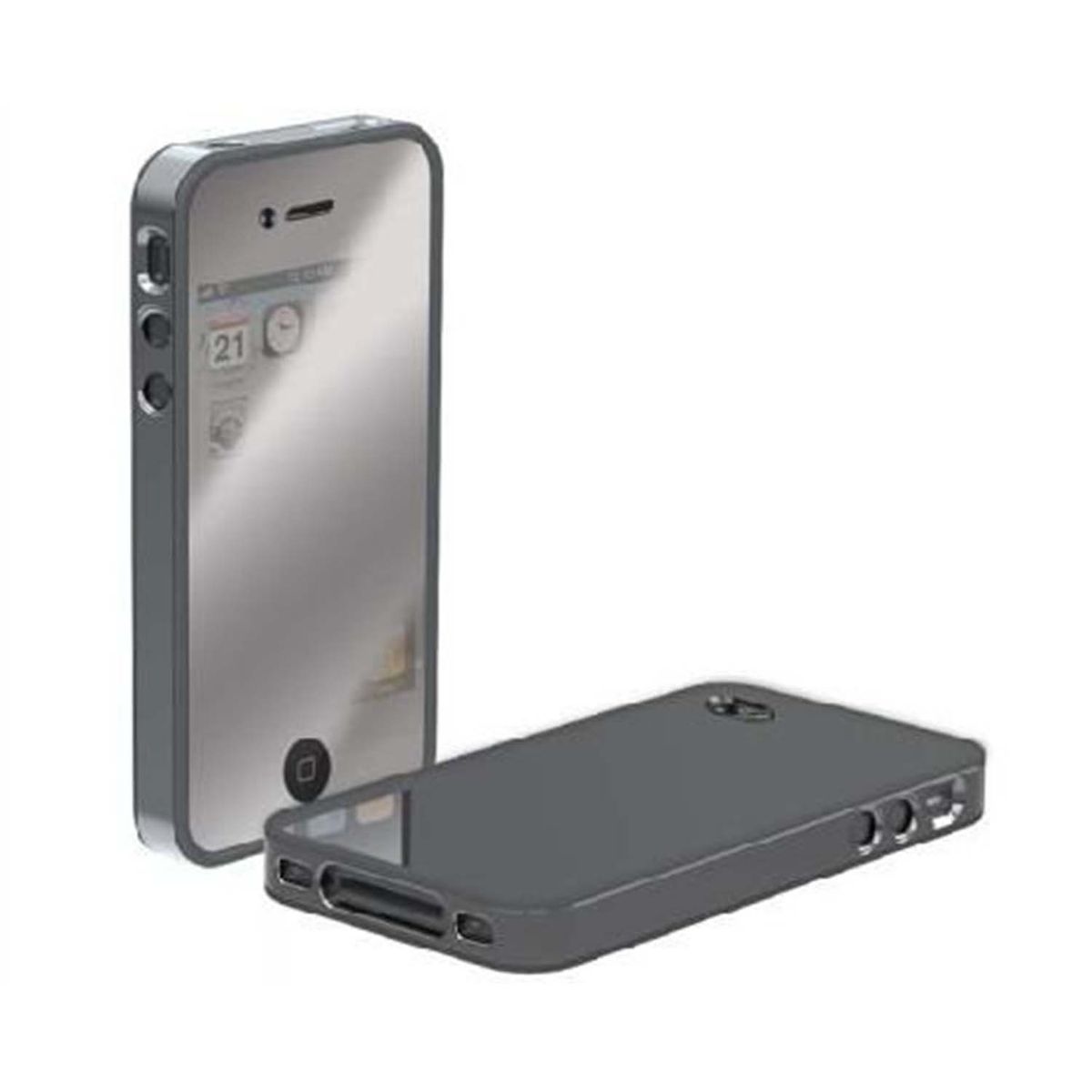 Scosche metalliKASE ATT for iPhone 4  Gray