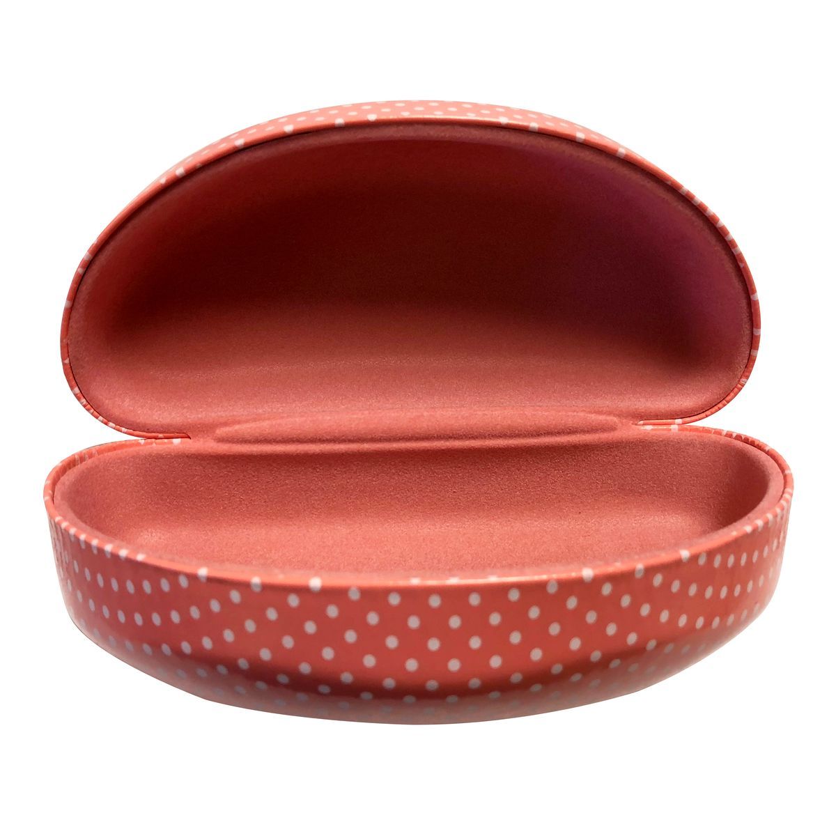 Protective Hard-Shell Glasses Case (2-Pack) - Pink Polka Dot