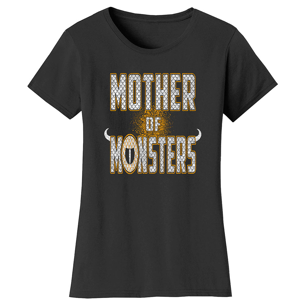 Women's Halloween T-Shirts - Mother of Monsters - Black / L