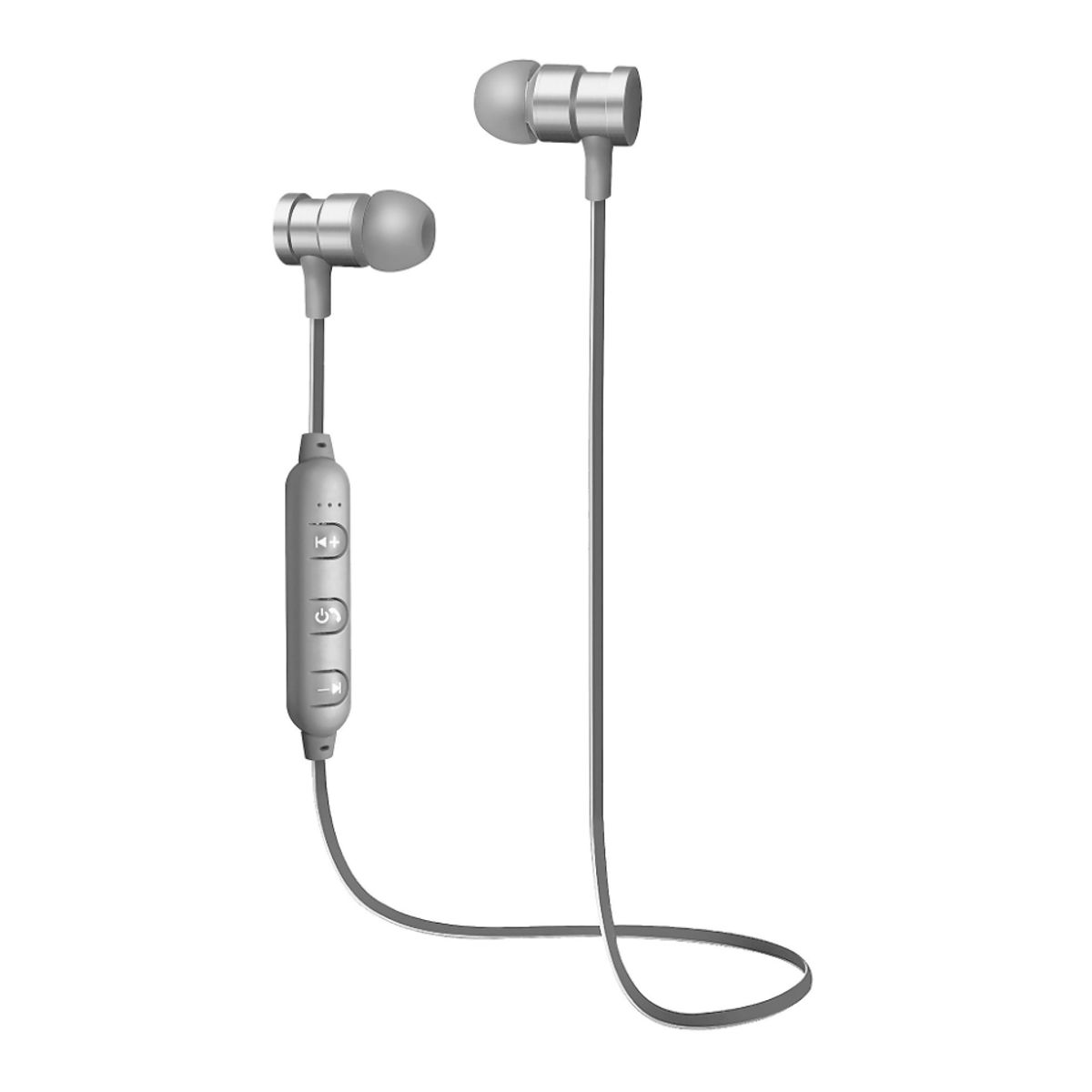 UntilGone – Digital Basics® Bluetooth Earbuds – Digital Basics Bluetooth Earbuds- Silver