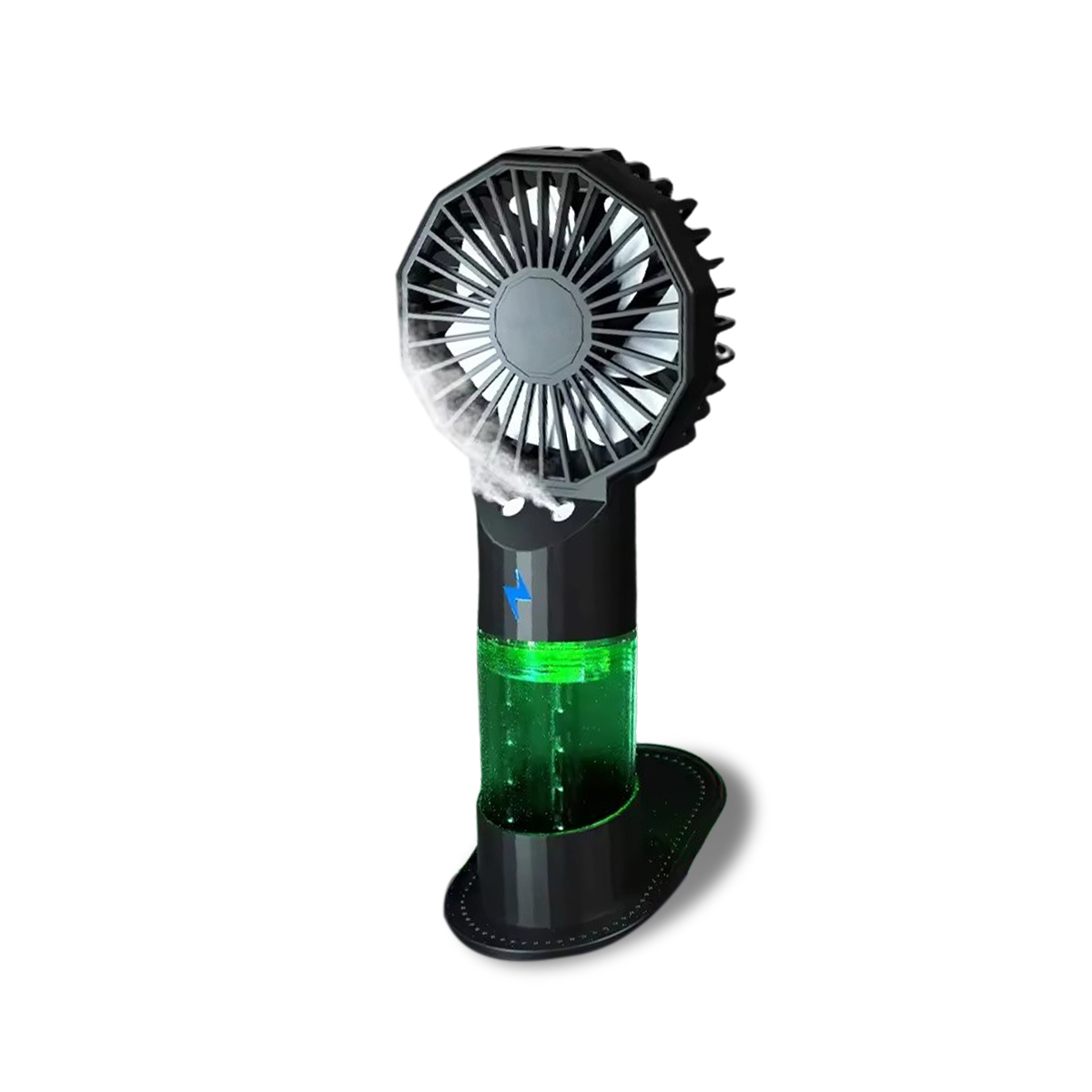 Dual Misting Handheld Fan - Black