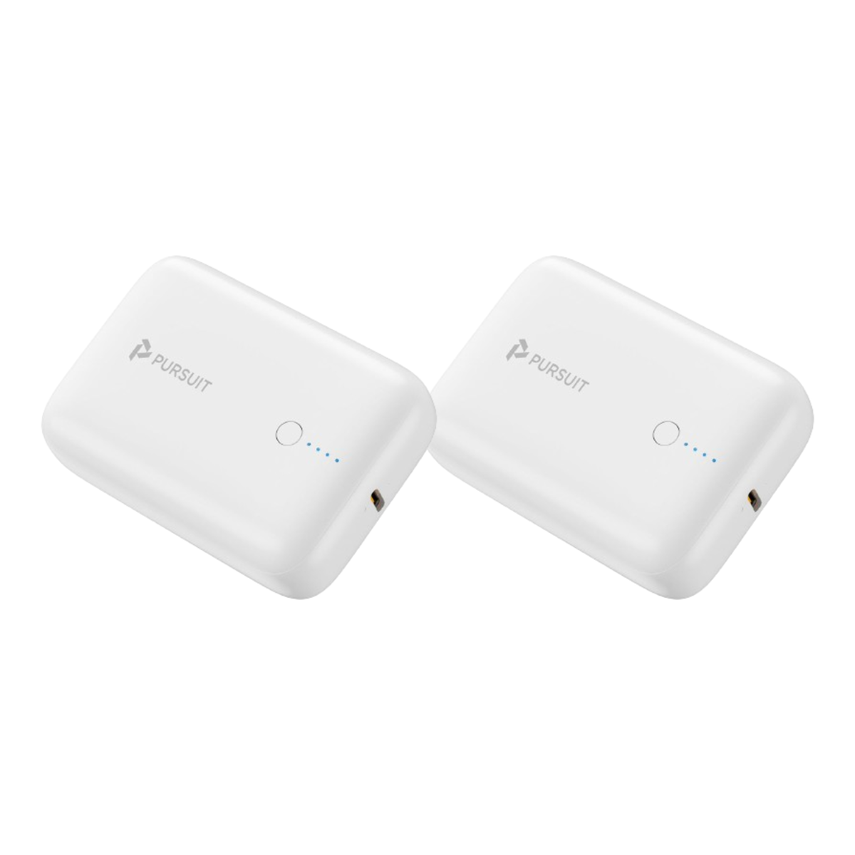 PURSUIT 10,000mAh Ultra-Compact Power Bank - 2-Pack