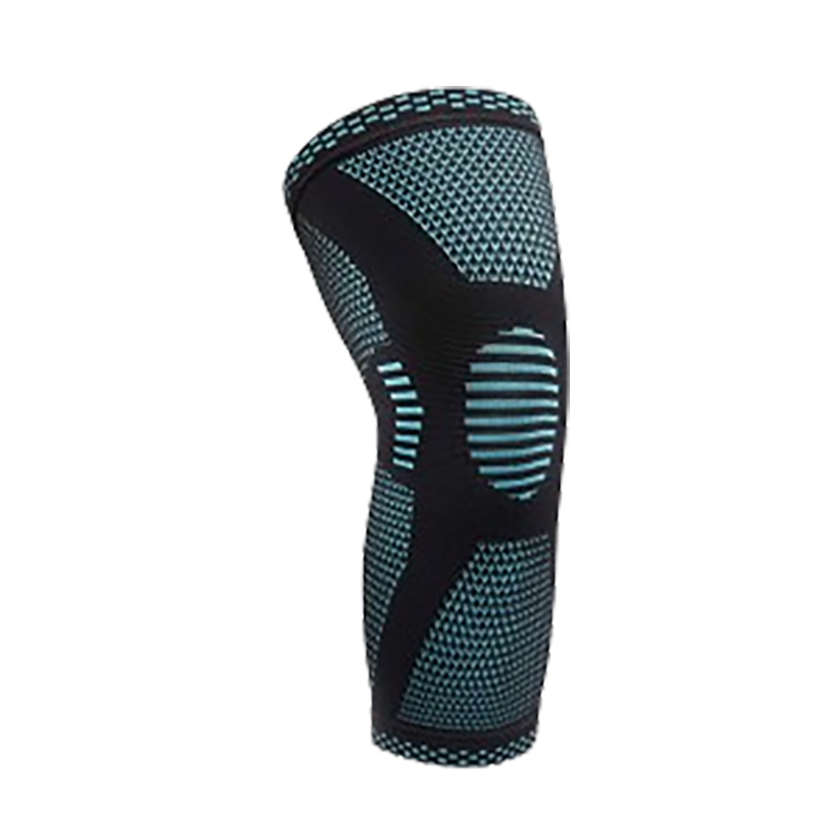 Photos - Braces / Splint / Support LUXURY LIVING 3D Mesh Compression Knee Sleeve Support with Silicone Grip - Blue - Meidum EF-ROPKS-BLU-M