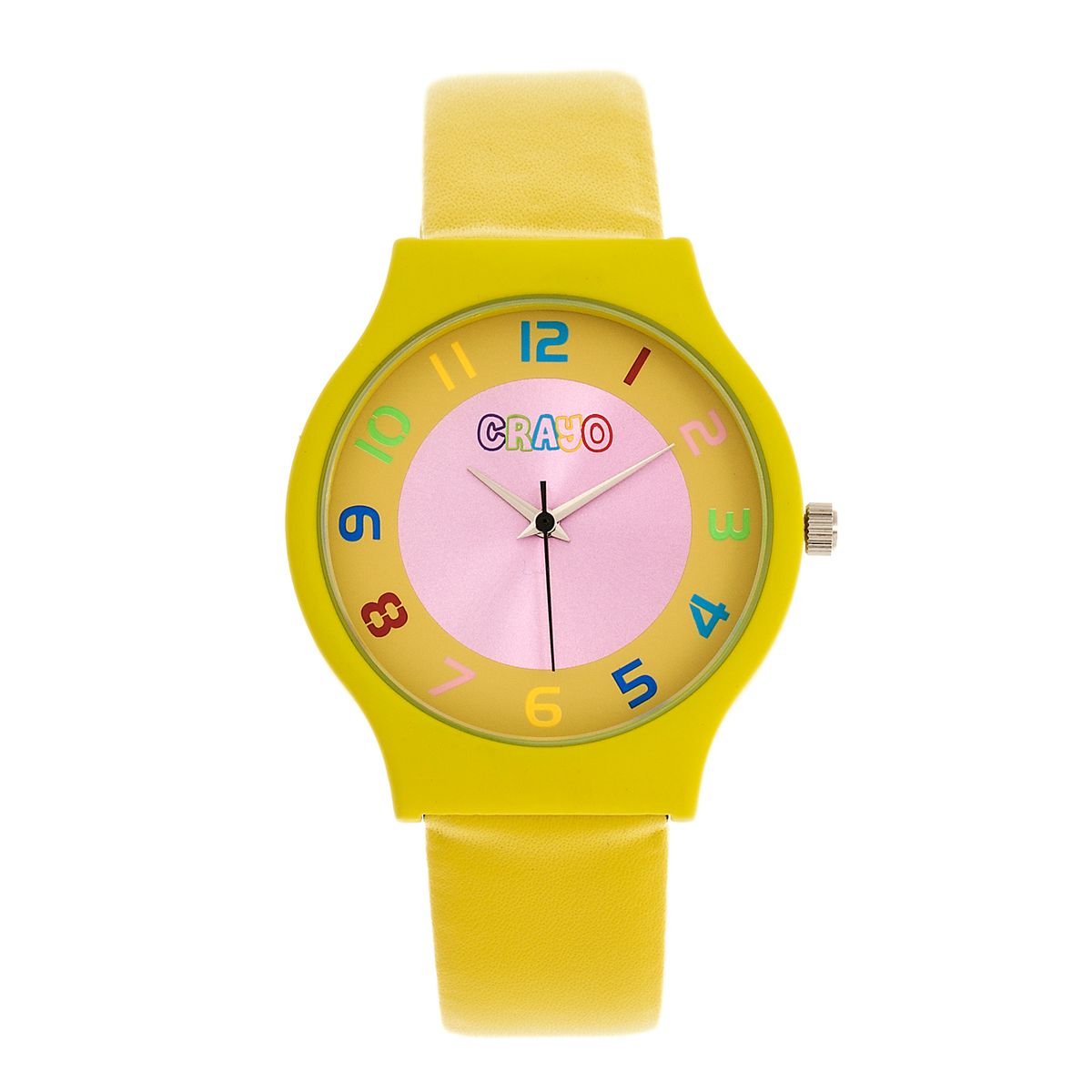 Crayo Jubilee Unisex Watches Yellow