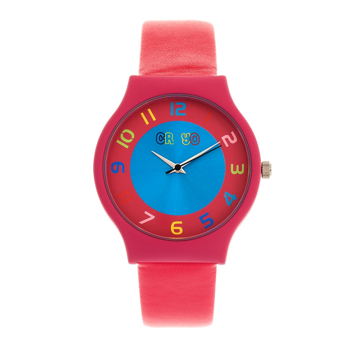 Crayo Jubilee Unisex Watches  Hot Pink