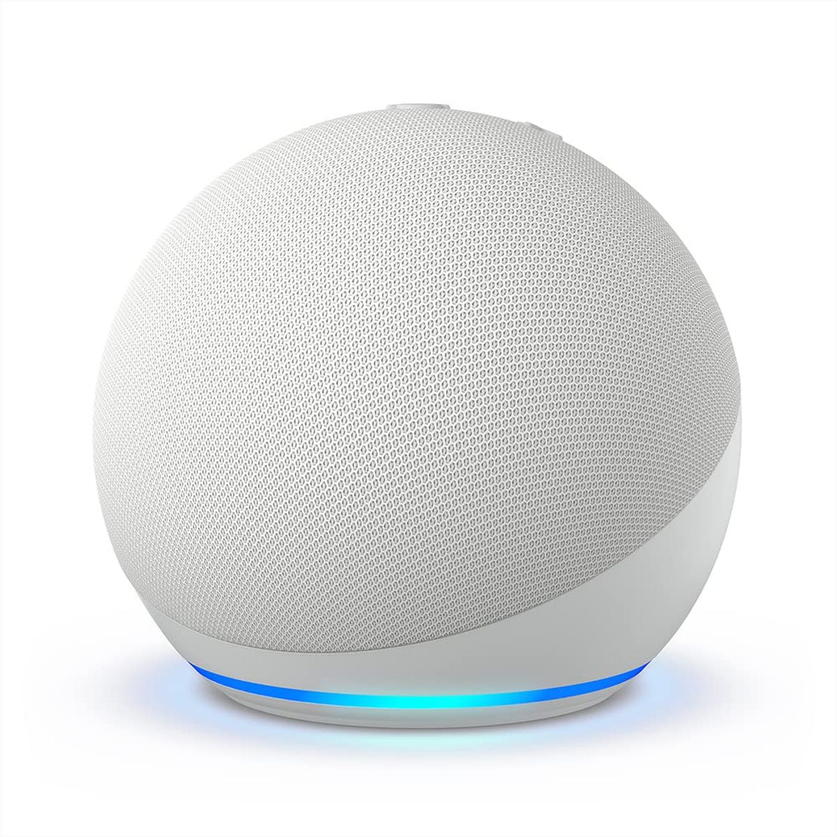 Amazon Echo Dot (5th Gen) Smart Speaker with Alexa - Amazon Echo Dot (5th Gen)- Glacier White