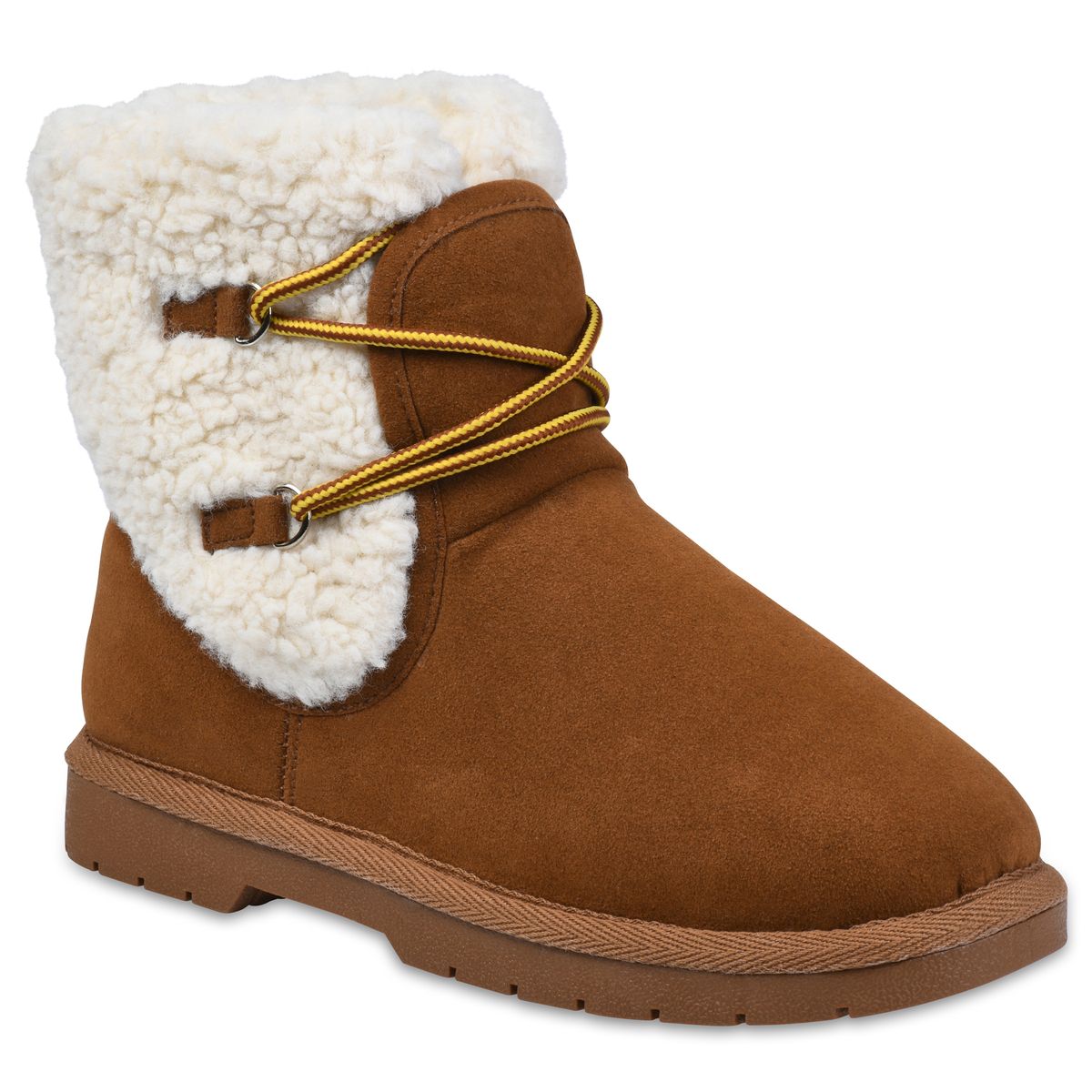 GaaHuu™ Women's Faux Suede Water-Resistant Boots - 7 - Tan