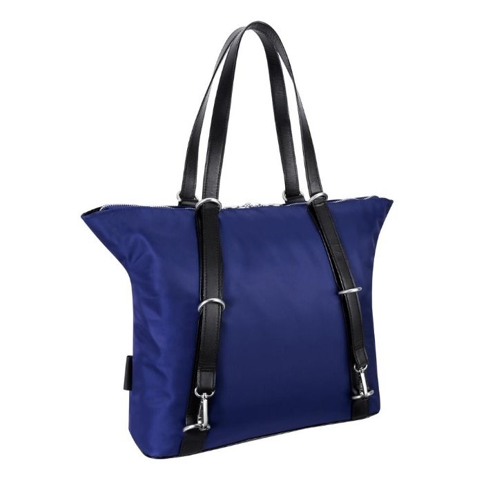 Dylan Nylon 3-in-1 Convertible Backpack - Blue