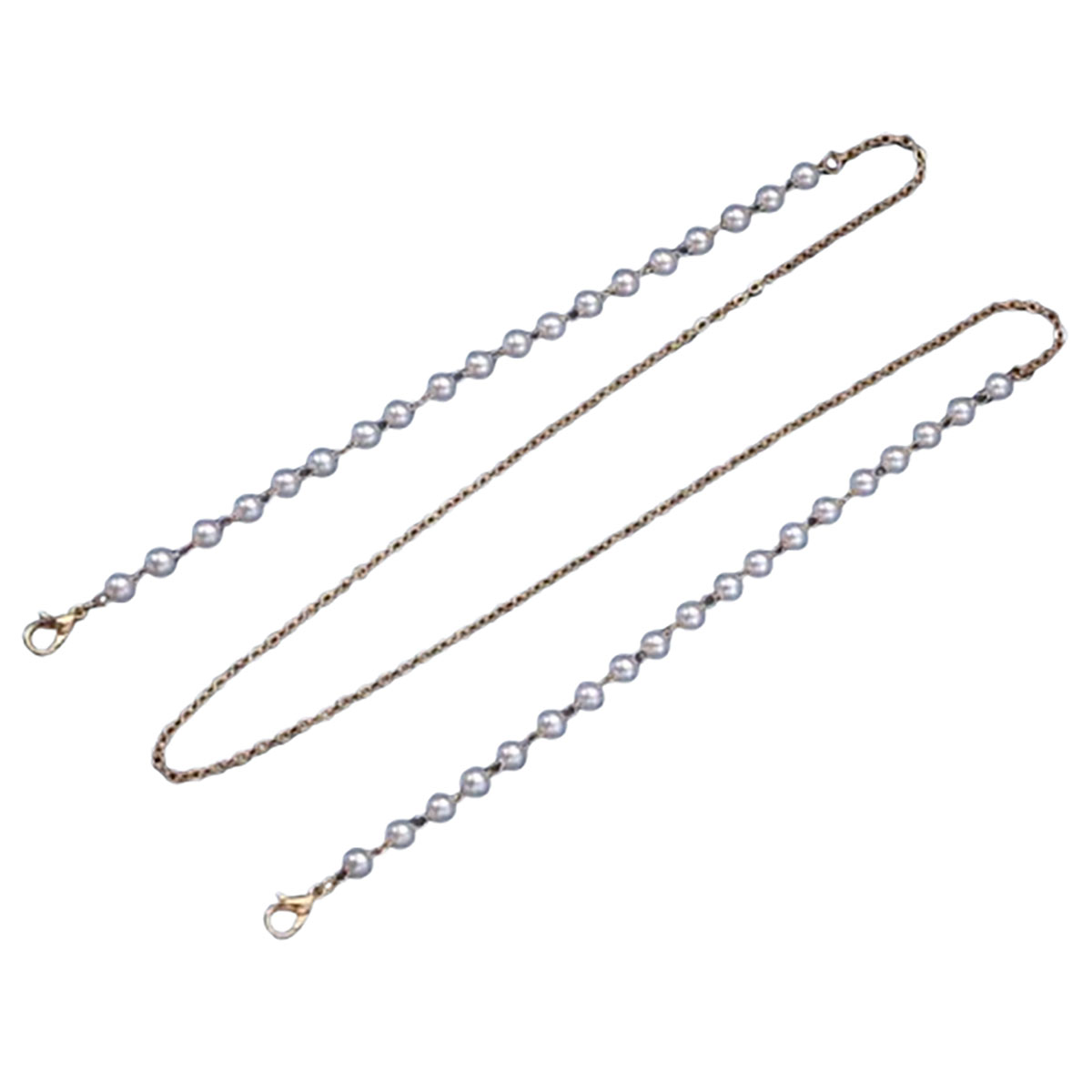 27.5-Inch Glasses Pearl Beaded Chains - Option 1
