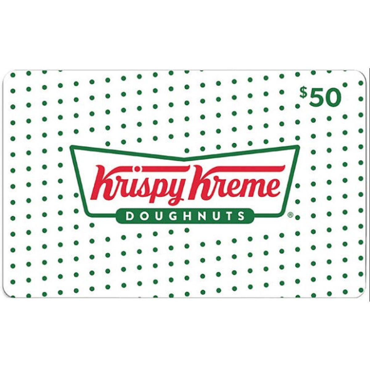 Krispy Kreme - $25/$50 eGift Cards [Digital Delivery] - $50 eGift Card-image-SKU11653544