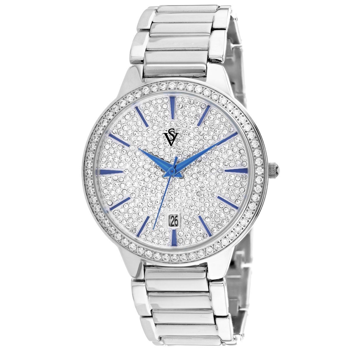 Christian Van Sant Women's Alessia Watch  - Silver - 38MM