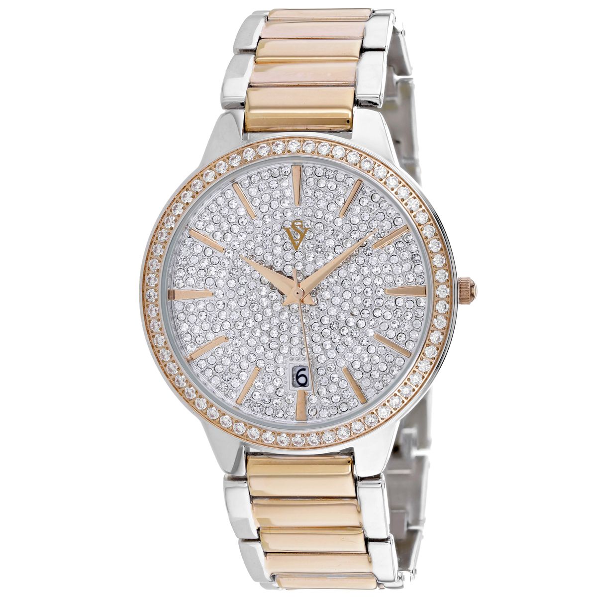 Christian Van Sant Women's Alessia Watch - Gold and Silver