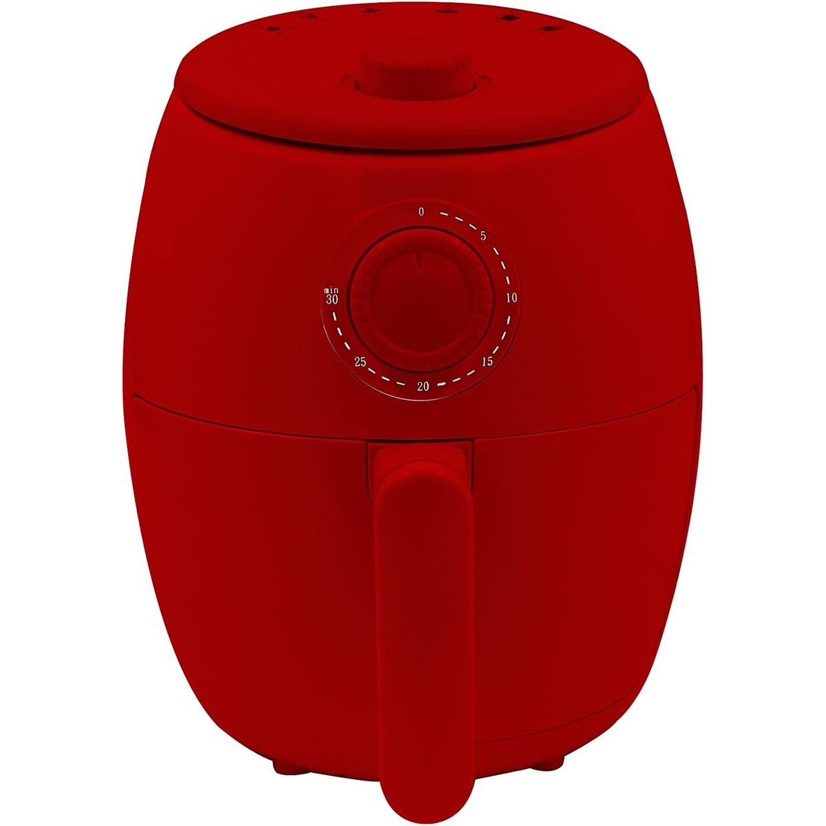 2-Quart Cool Touch Digital Display Air Fryer - Red