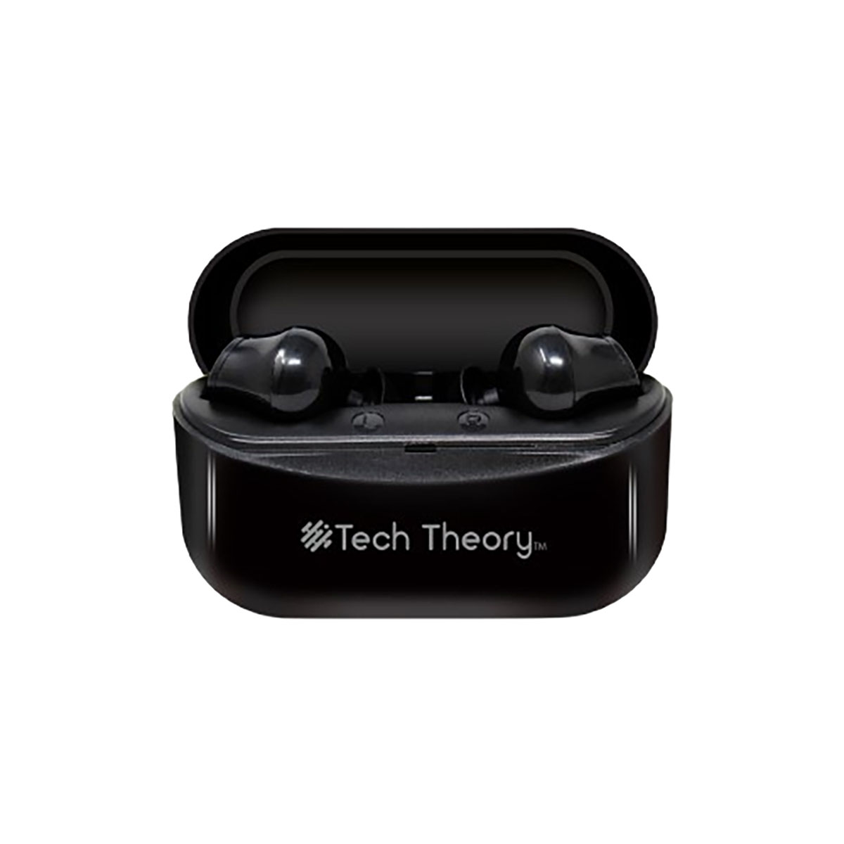 Pulse True Wireless Earbuds with Charging Case - Pulse True Wireless Earbuds Black