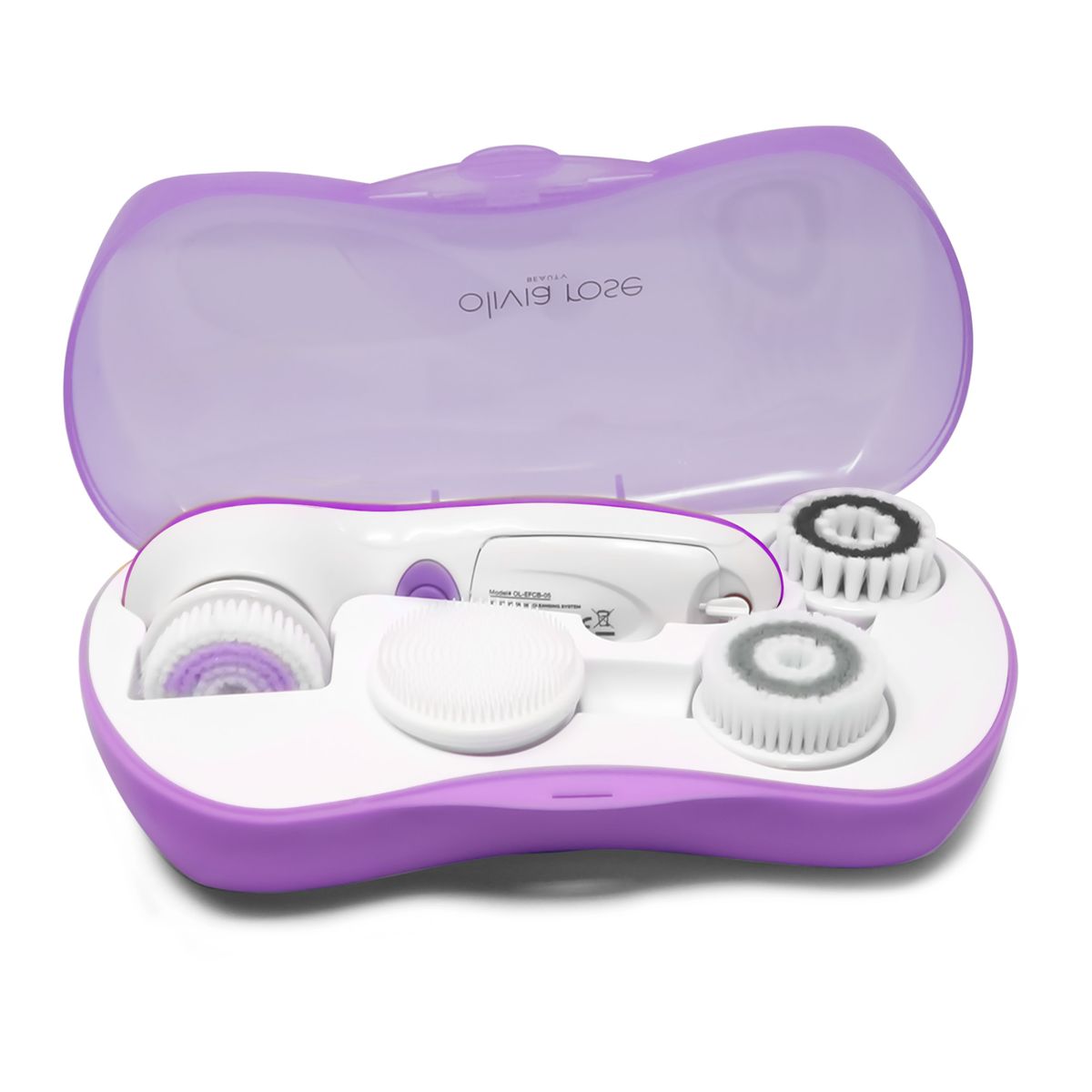 Electric Facial Brush Cleansing System - Electric Facial Cleansing System Lavende