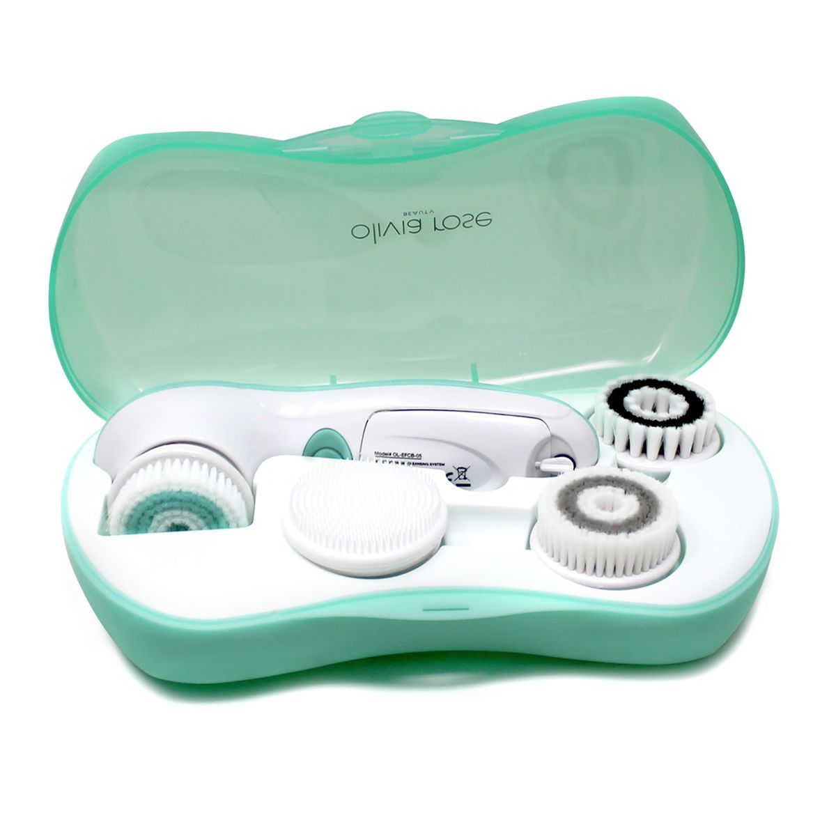 Electric Facial Brush Cleansing System - Electric Facial Cleansing System Mint