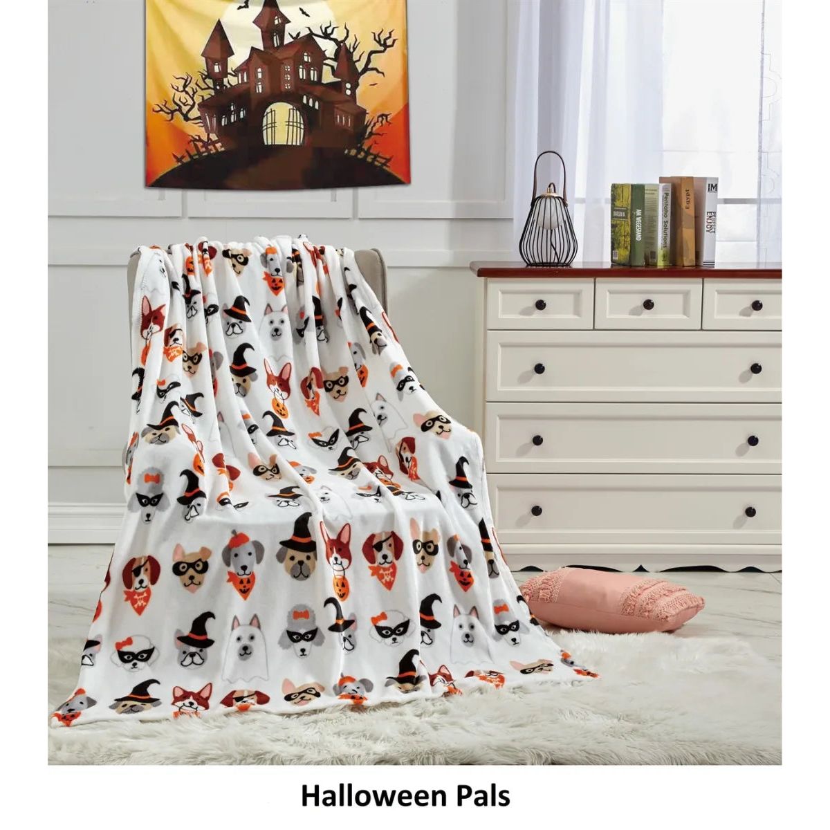 Halloween 50 x 60 Throw Blankets - Halloween Pals
