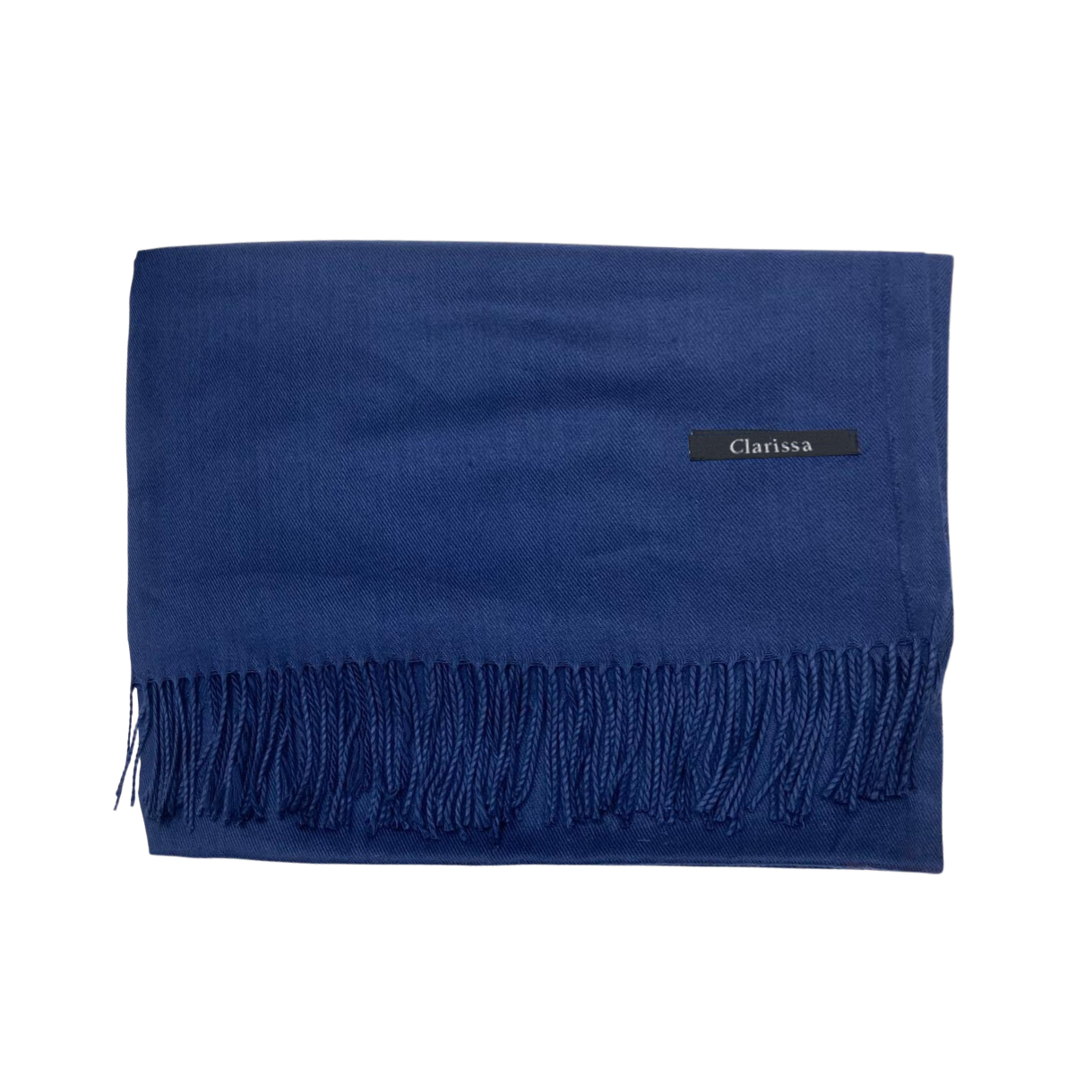 UntilGone – Clarissa Damita Scarves with Fringe – Navy