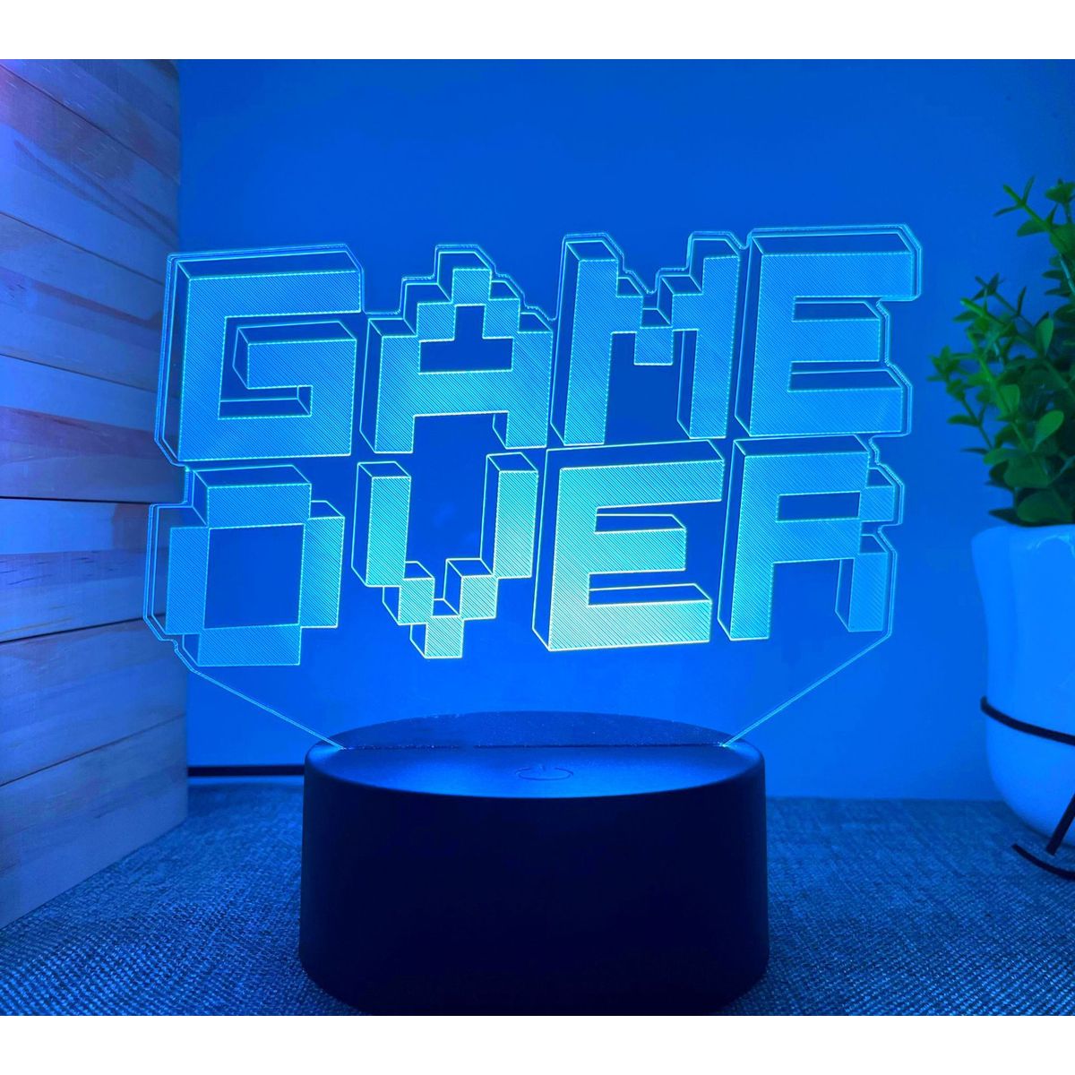 LED Gaming Atmosphere Light - Game Over
