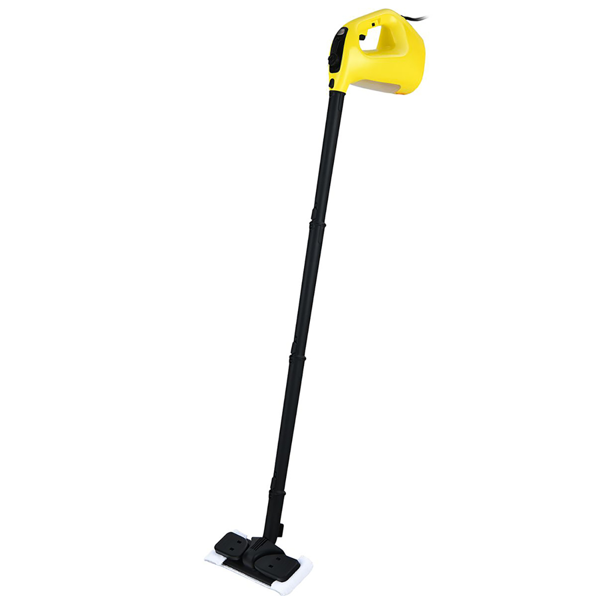Photos - Steam Cleaner Costway 1400W Handheld with 17-Piece Accessory Kit - Cleaner Steam Mop-Yellow ES10028US-YW