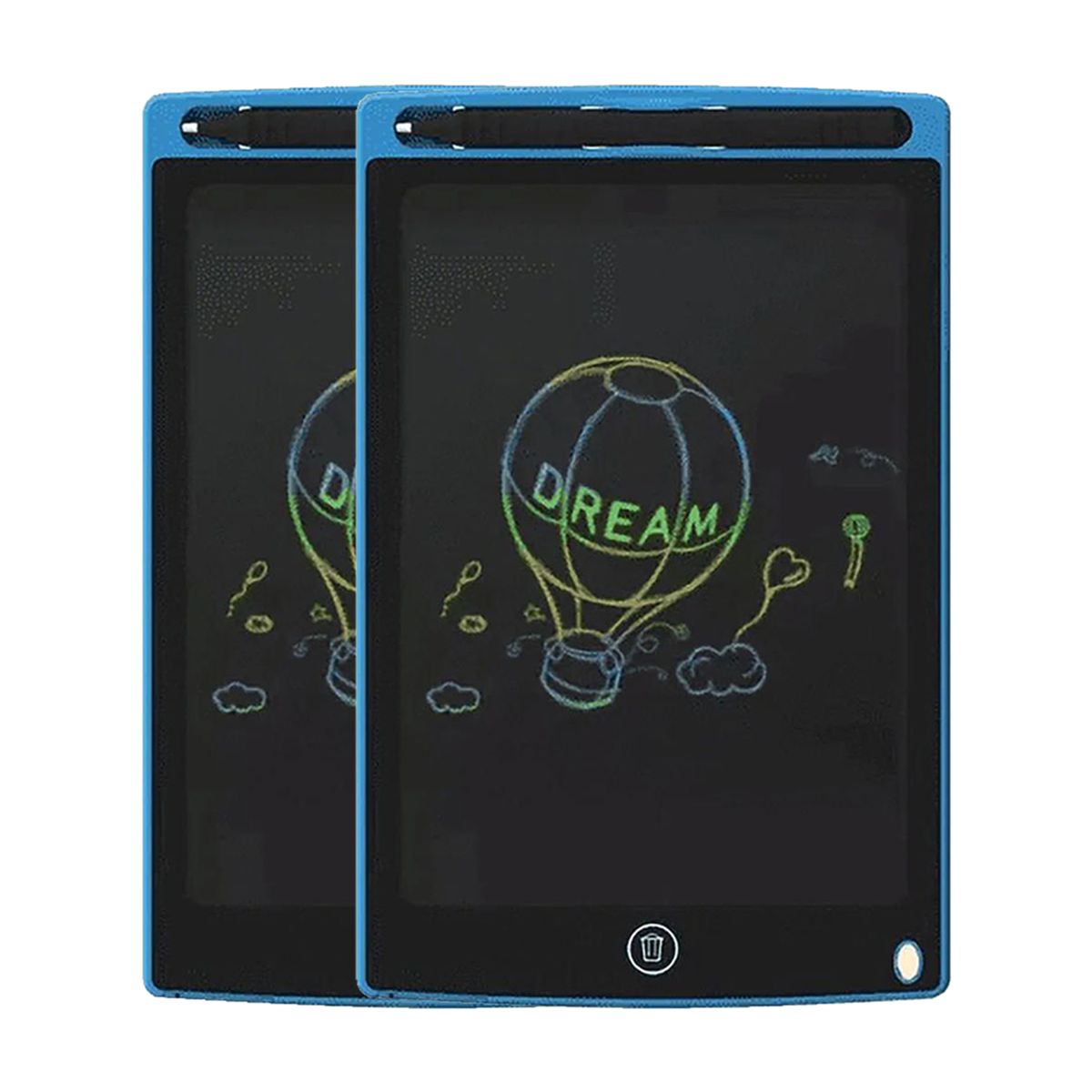 Kids' 10.5-Inch LCD Writing Tablet (1 or 2-Pack) - Waloo 10.5 Writing Tablet 2 Blue