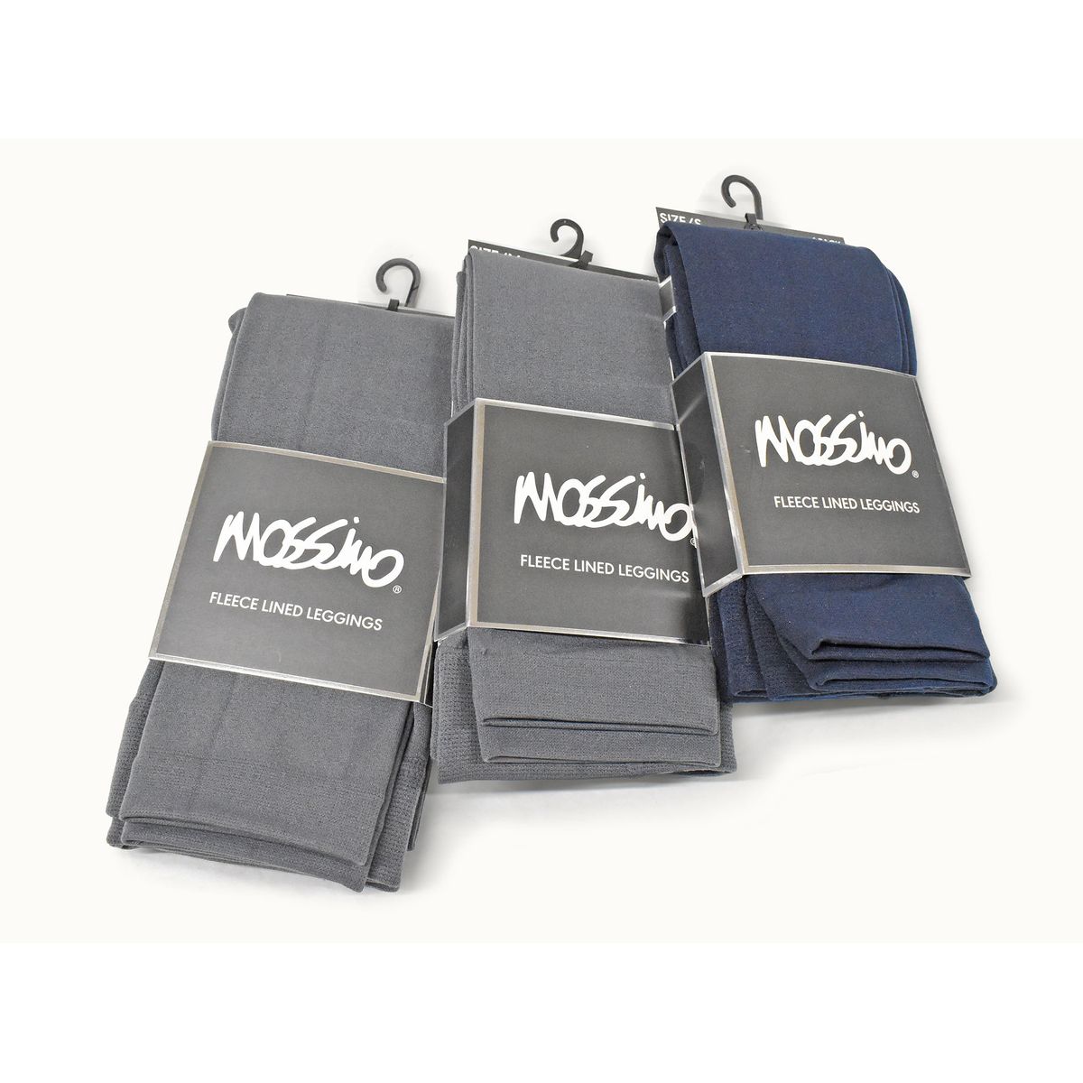 Mossimo Fleece-Lined Leggings (2-Pack) - 1 Navy + 1 Grey / S