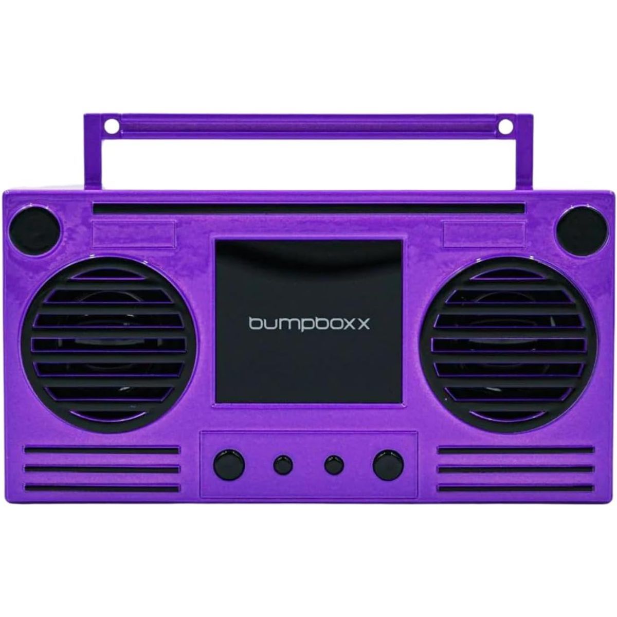 Bumpboxx Microboom Speaker Boombox - BUBBMBPPNPURP-N