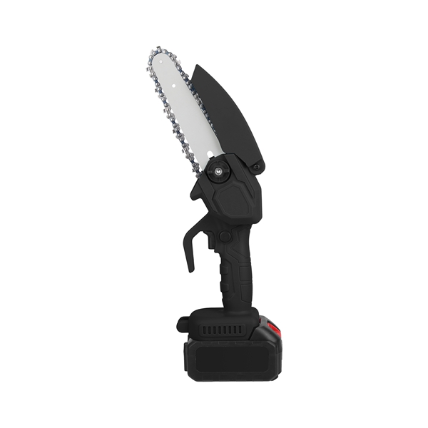 Electric Mini Chainsaw with 2 Chain Sizes  Electric Mini Chainsaw Black
