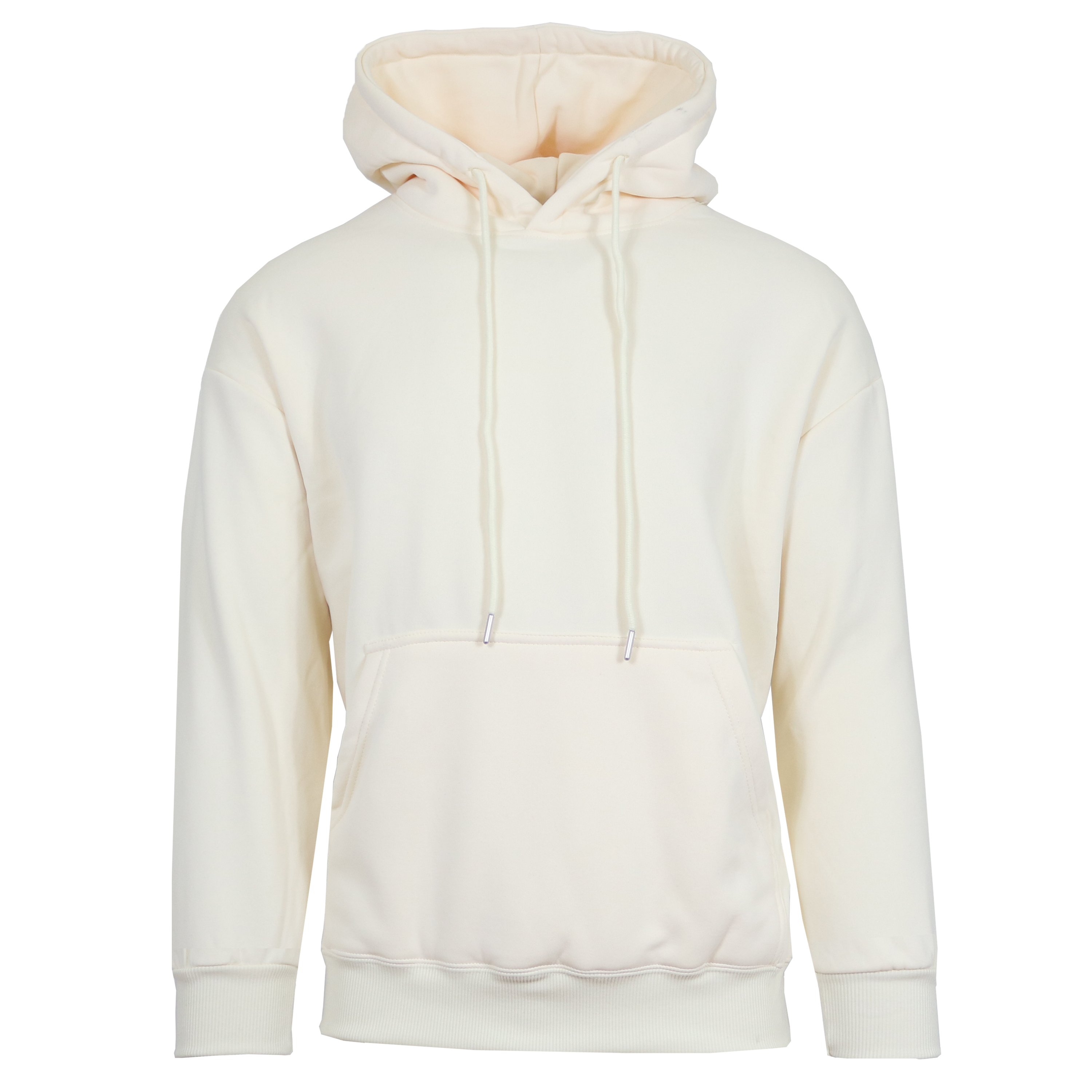 Men's Sherpa-Lined Pullover Hoodie - MPO-002-BE - S