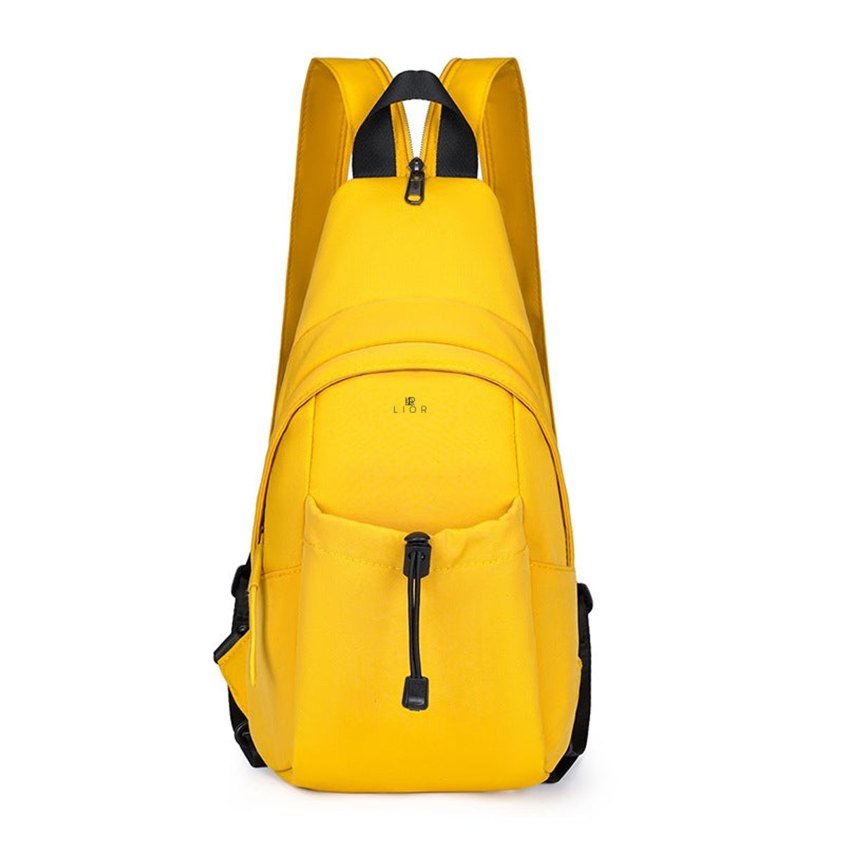 Lior Waterproof Sling Crossbody Backpack - Yellow