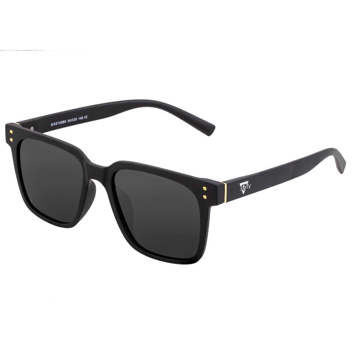 Sixty One Assorted Unisex Polarized Sunglasses   Capri BlackBlack